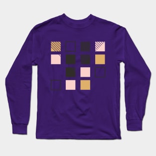 Minimalistic square design Long Sleeve T-Shirt